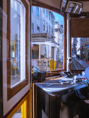 Tram 28 in Alfama