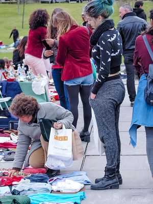 At the flea market