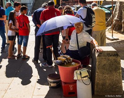 At the market