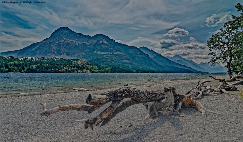 Waterton Park, Alberta. Vimy Peak