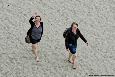 Le retour en forme de la ballade au Tombelaine dans la baie du Mont-Saint-Michel...