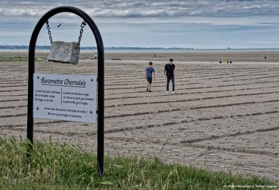Le retour de la balade dans la baie du Mont Saint-Michel