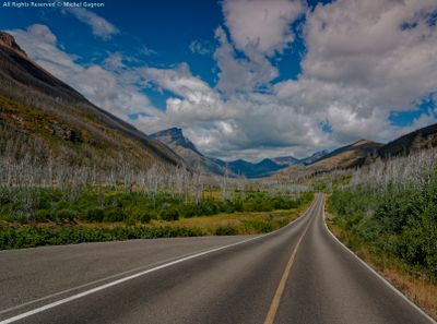 Waterton Lakes National Park of Canada