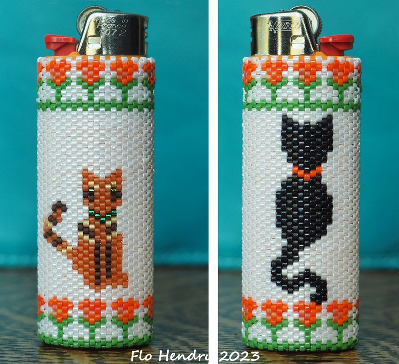 Cats Lighter Cover (for Bic)