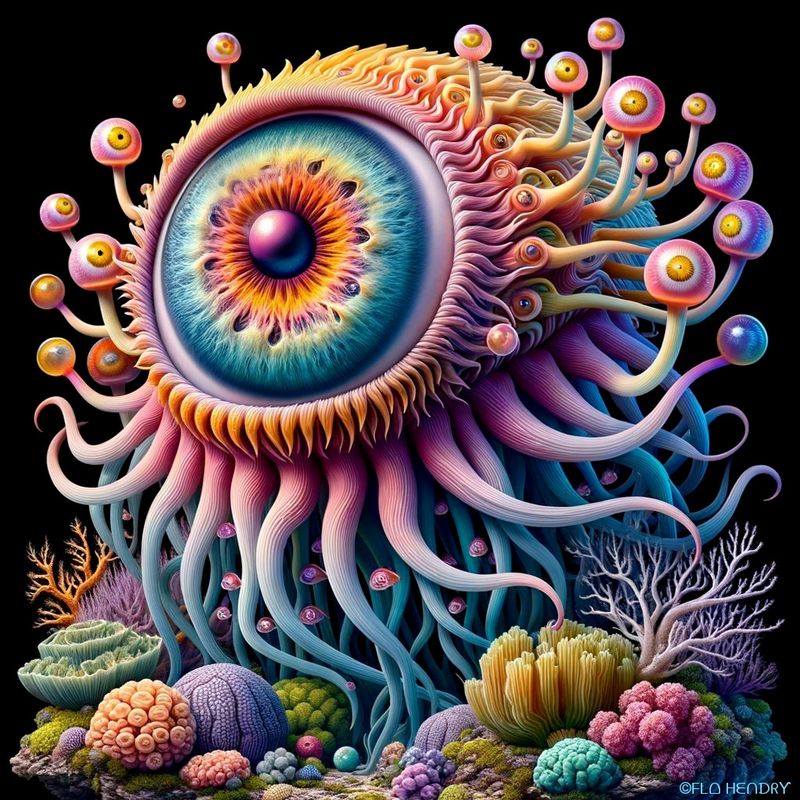 Cyclops Compass Jellyfish of the Coral Reef.png