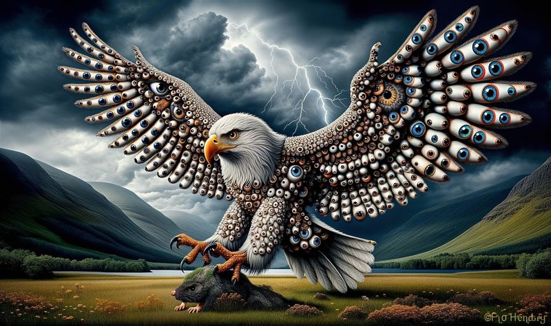 Bird - Eagle: Not Camouflage Enough from Eagle Eyes.jpg