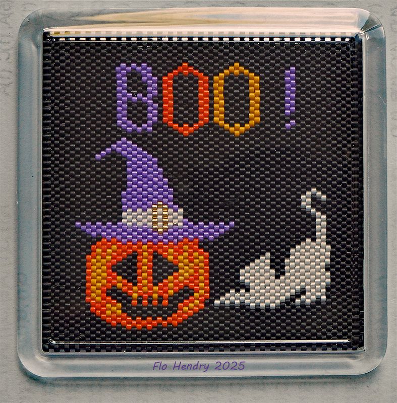 Kim Herron Halloween #3 Coaster