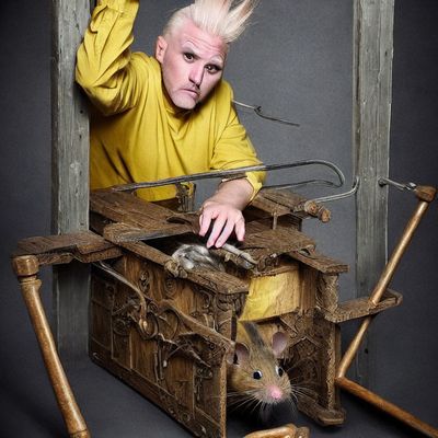 139 Mouse's Revenge, Man Caught in His Own Trap.jpg
