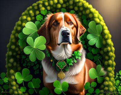 374 March Calendar Dog - Shamrock.jpg
