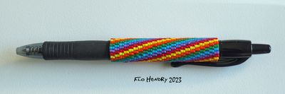 Rainbow Pride Stripes - 2 drop peyote