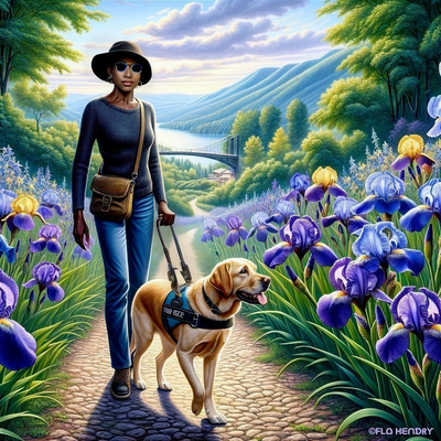 247 Working Canine Guide Dog Leading the Blind.png