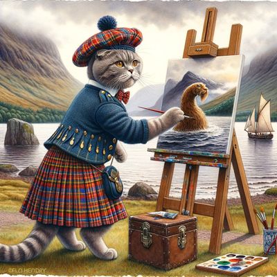 Story of the Cat Artist