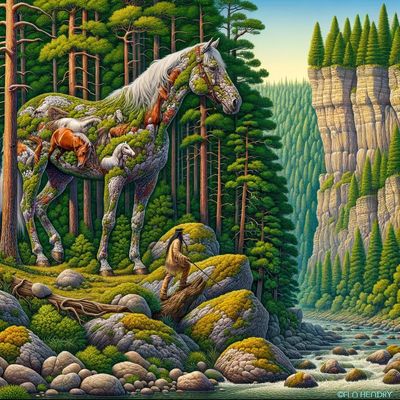 Horse: Hidden in Nature