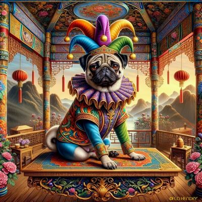 The Comical Pug - A Real Joker.jpg