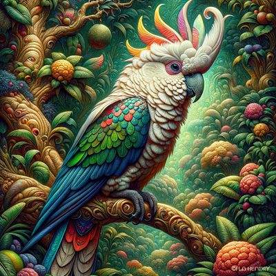 Harlequin Jungle Cockatoo.jpg