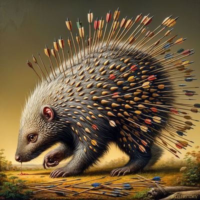 Hybrid Furred Porcupine - a DDG Blooper.jpg