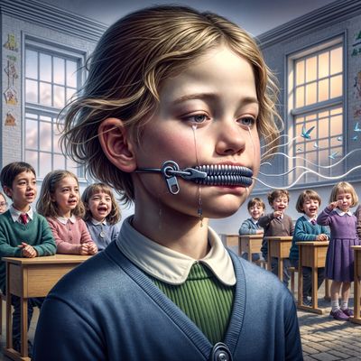 148 Has Speech Impediment - Tearful due to Mocking so Keeps Mouth Zipped Shut.jpg