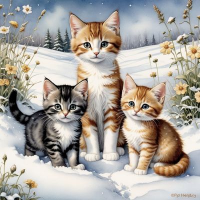082d 050  Watercolor Snow Kitties.png