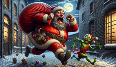 071 Santa Grinch Chases