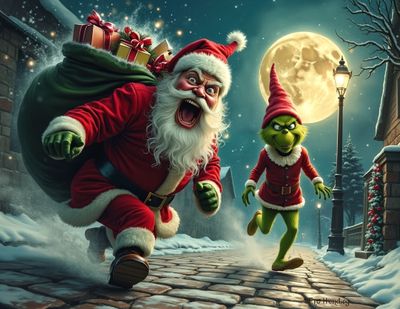 071 Santa Grinch Chases