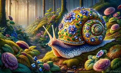 055 Longwy Swarovski Ronflo Forest Snail.jpg