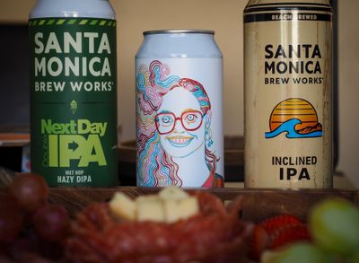 Sta Monica Brewery Sampler in Cans