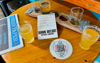 Flights at Burning Daylight Brewing Company