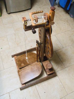 Spinning Yarn