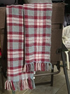 No. 16; Plaid Scarf