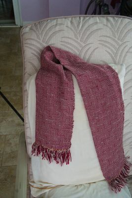 No. 27; a wool and alpaca scarf