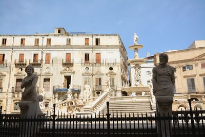A week in Palermo, Piazza Pretoria.