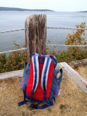Daypack at rest