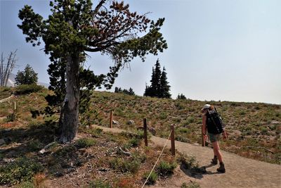 Start of hike