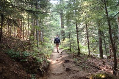 Start of hike
