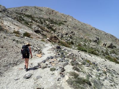 Start of climb