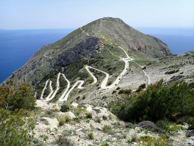 Zigzag road