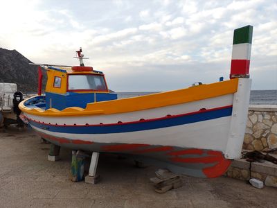 Colourful boat