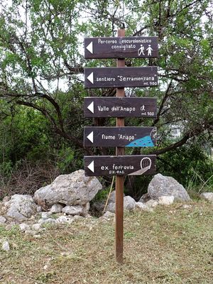 Extensive signpost