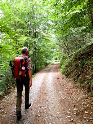Stage 3: Hiking along
