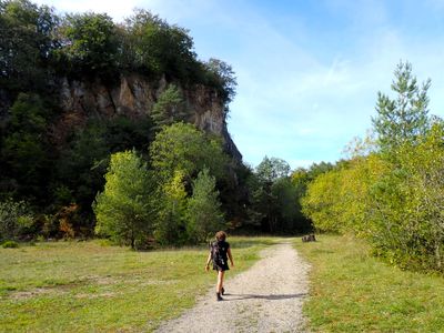 Stage 8: Hiking along