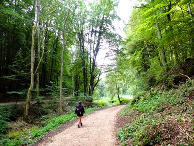 Stage 9: Hiking along