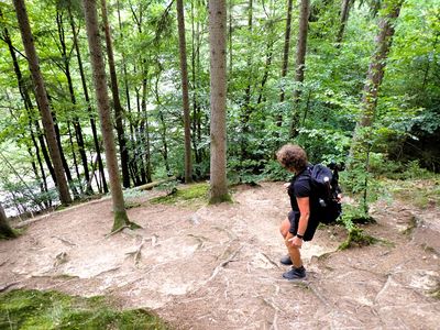 Stage 11: Steep descent