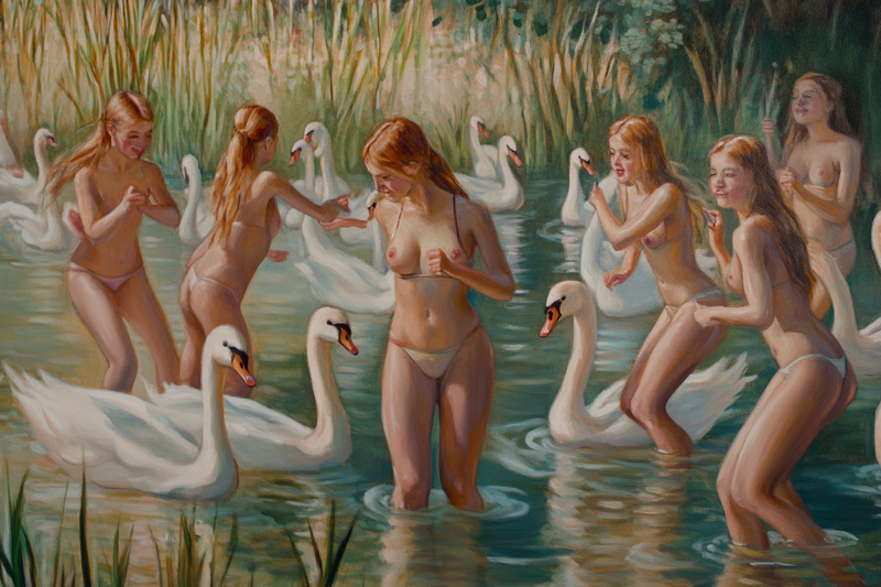gilad_p_painting_young_women_wearing_bath_suits_dancing_in_the__1be73397-cb77-44e3-ab1b-e6615f7d584a.png