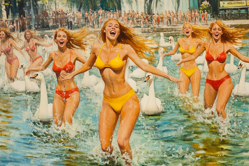 gilad_p_painting_young_women_wearing_bath_suits_dancing_in_the__273098a2-c4d5-420a-833b-3f7cf03d439c.png