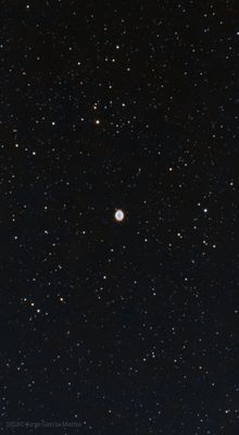 Messier 57, the anular nebula