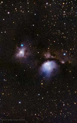 M-78, reflection nebula in Orion