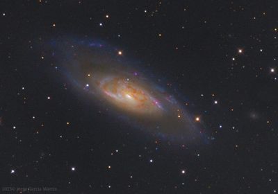 Messier-106 galaxy