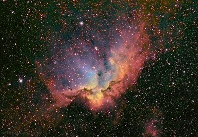NGC-7380 the wizard nebula