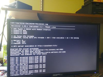 AMD Ryzen Mining Verus
