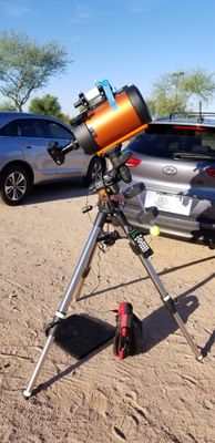 Bill Shaheen's Celestron 8SE and AVX mount